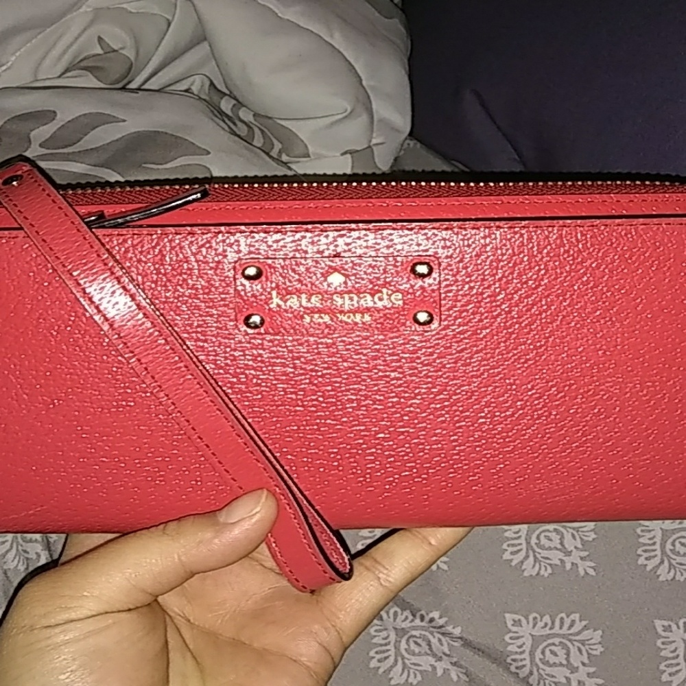 Kate spade large wallet/wristlet